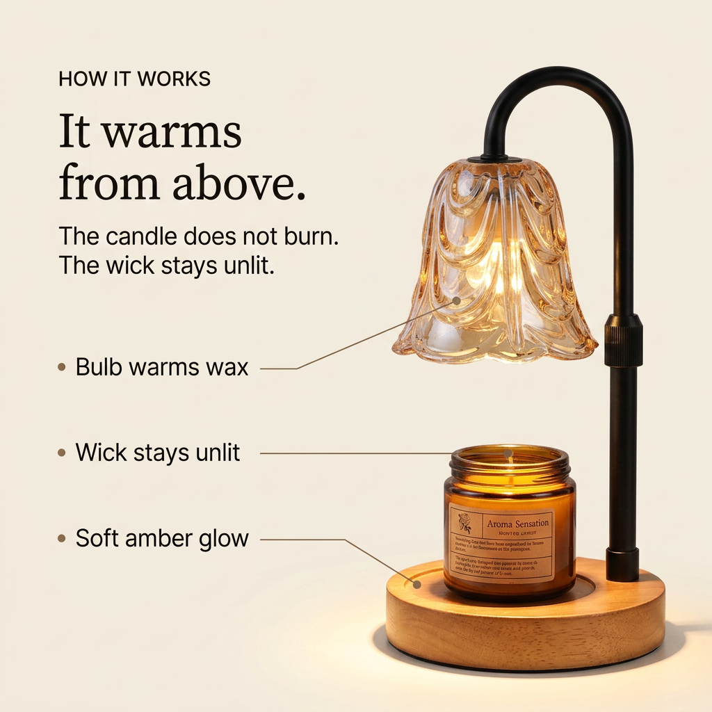 Haven Candle Lamp