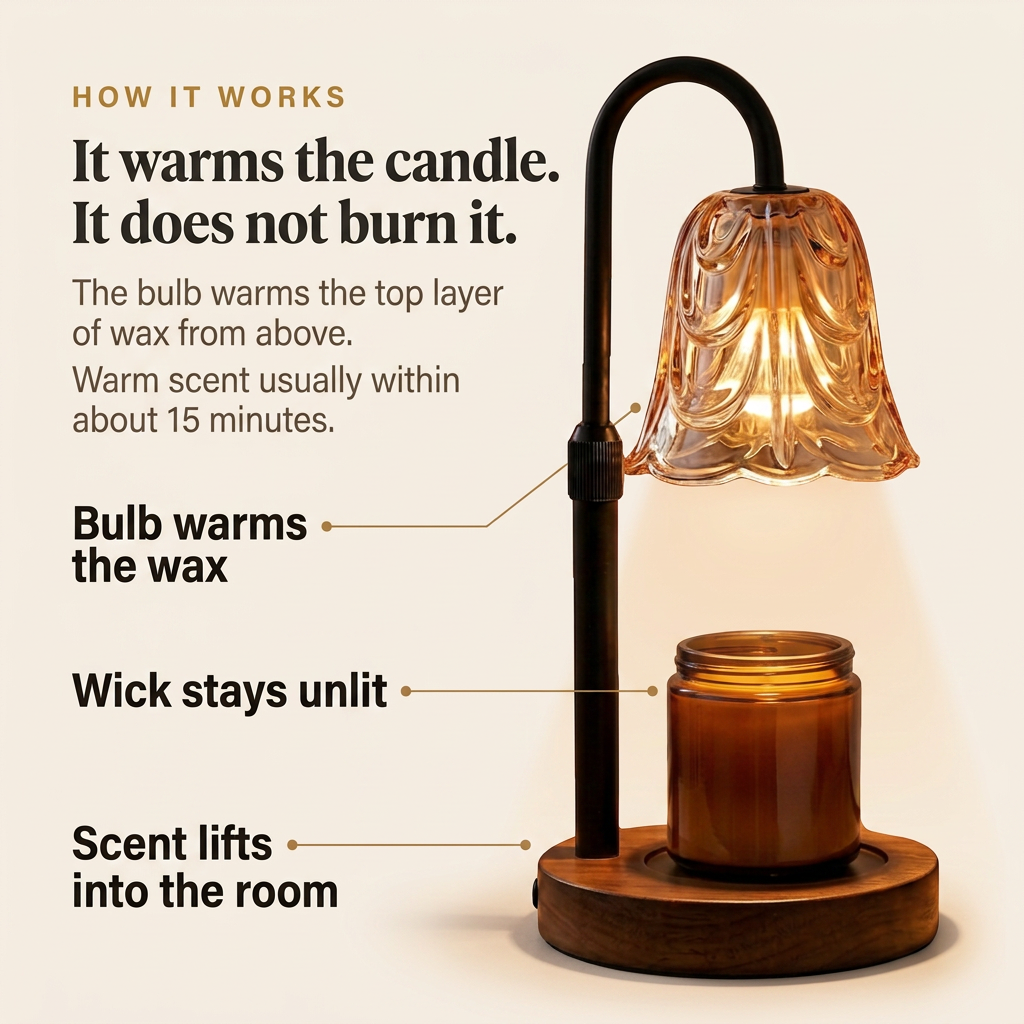 Haven Candle Lamp