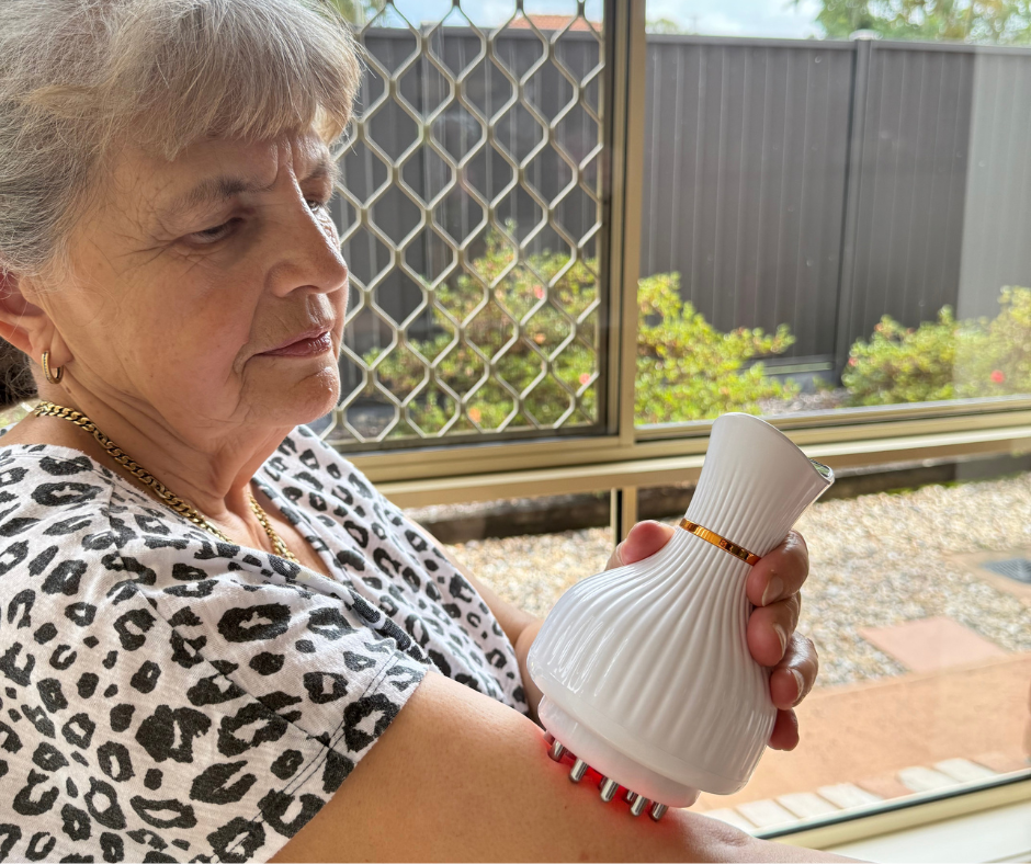 The Glow State: Handheld Lymphatic Massager